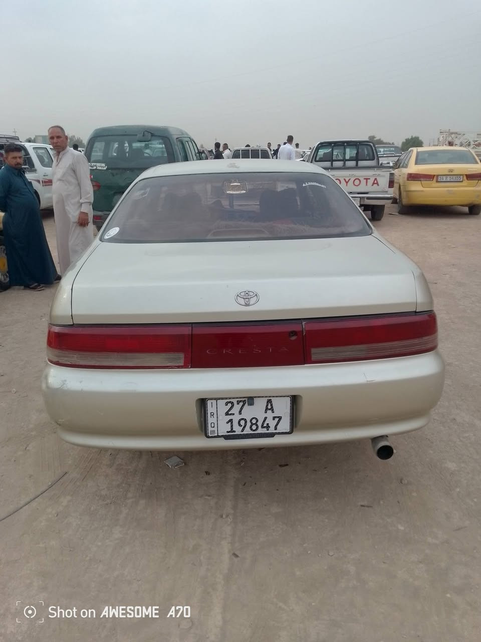 مكلف بل نشر البيع كرسته مديل 93مكينه ونجي جديه  رقم نكليزي سنويه 30 سيارة مكفول كفاله  من كصه ونقل الجثه  السعر 45وبيه مجال مكاني الناصريه قضاء الرفاعي***********

نص مكتوب في الصور:
- Shot on AWESOME A70