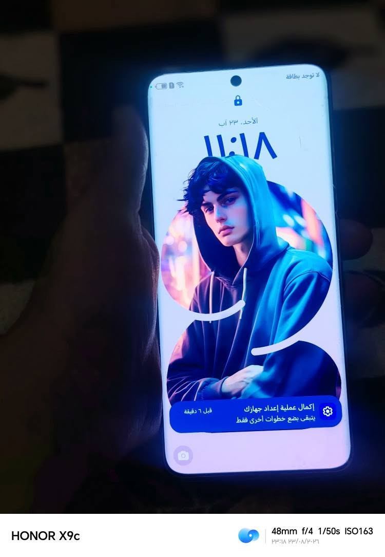 سلام عليكم للبيع هونر x9b لوك جهاز مال بيت ذاكره ٢٥٦ رام ١٢ كلا بلاد شرط من كلشي سعر 285بي مجال للطيبين *********** واتساب كركوك, العراق
