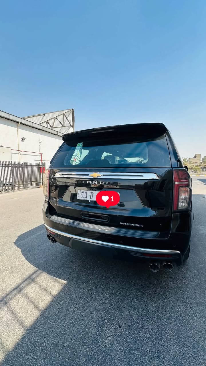 تاهو 21 بريمر خليجي مكفولة رقم بغداد باسمنا سيارة جديدة بمعنى الكلمة بس بيها رصعه بلجاملغ الخلفي مواصفات 1/1 معروفه بصمه وتشغيل عن بعد وداتا شو  وداخل جلد بيجي وتبريد وتدفئة كشنات بنرامة وحساس امامي وخلفي كامرات 5 ورادارات 3 شاشات منافذ شحن متعددة مرايات جانبية أساير وشفط ونقطة عمياء تحديد مسار سستم صوت BOSE ثلاجة دوسات كهرباء وبعد هواي مواصفات (السعر47 )وبيها مجال المكان بغداد مدينه الصدر اتصال ولاستفسار ***********
