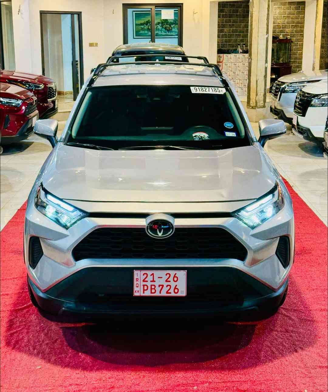 لطلب السعر علق بالرقم 3 مع متابعة الصفحة سيتم ارسال رساله بشكل تلقائي على الخاص ✅

Toyota RAV42024  XLE 

اللون .سلفر #كاتي تترقم شمال 

عداد المسافات10 الاف  ميل  mile
حجم المحرك 4 سلندر (2.5L) 

المواصفات :
كشنات.  قماش 
بصمة ابواب
تشغيل عن بعد 
بصمة تشغيل 
رادار أمامي(تحديد مسار)
رادار جانبي (نقاط عمياء)
رادار خلفي(التحذير من الاصطدام)
تحكم وضعيات القيادة Drive Modes 
اوتو ستارت (Auto start)
اوتو ستوب(Auto Stop)
هاند بريك بصمة
اوتو هولد(Auto Hold)
تحكم وضعيات القيادة ECO,NORMAL,SPORT
مانع انزلاق+ABS
حساسات خلفية+كاميرا
تحكمات استيرن
تبريد قطعتين 
وبقية مواصفات XLE المعروفة
الضرر كما موضح بالصور: 
بدون ايرباك
العنوان كركوك
 
 معرض هشام الحمداني لتجارة السيارات 

للاستفسار 📞☎️

‭***********‬

‭***********‬

***********
