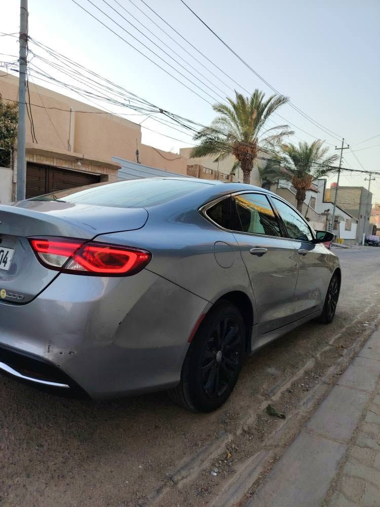 ‏السلام عليكم
🤍
‏🚘 كرايسلر C200 موديل 2015
‏رقم بغداد والسنوية للـ2028 وباسمي
‏
‏🔹 مكينة 2400 بحالة ممتازة
‏🔹 كير 9 نمر ماوس ممتاز
‏‏🔹 حدادية جديده هستوني مسويها
‏‏‏❄️ التبريد شغال وبارد  ثلج بس منقص غاز شويه واي شي غير التنقيص اني اتحمل مسؤوليته
‏🔹 شاشه صغيره +كامره
‏🔹 منظومة زينون أصلي وكالة بمدى 300 متر
‏‏🔊 سستم صوت Infinity أصلي ومجهز
‏
‏حادثها باب السائق فقط ومبدله وصور الحادث موجوده بالمنشور  ، بدون أي ضرر داخلي. وبيها باردات بسيطه ممبينه السونار مرفق بالمنشور
القماره جارده مسويلها كلير وهم جردت
‏
‏دواخلها نضيفه 
‏💰 السعر 85ورقة
‏والمجال بسيط تقديراً للجاد وصاحب كلمة
‏ملاحظة
‏السياره نقصها تايرات و التحكم مال التبريد والمسجل ميشتغل
‏📍 النجف الأشرف — 
‏📞 ***********
‏ النجف, العراق
