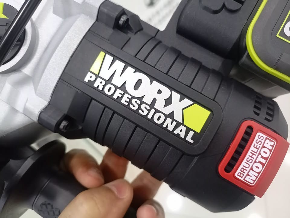 دريل همر • WORX اصلي • بطاريتين 4أمبير