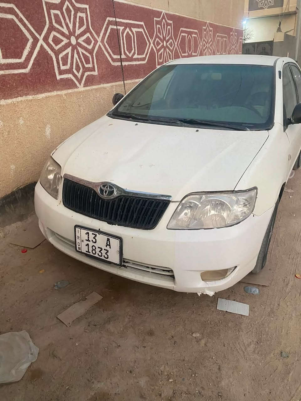 سلام عليكم كورلا٢٠٠٧ مكينه وكير جدد تبريد ثلج حداد حلوه  بسمي سياره مكفول من ضربه بيه دحجه بل بدنه فقط مكاني بصره زبير رقم لهاتف ***********
