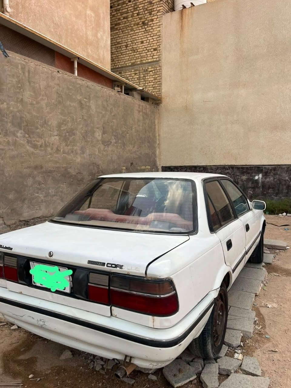سيارة كورلا گصيف الموديل القديم السيارة بيها گازگيت.. رقم بغداد دولي الرقم الجديد بأسمي سنوية ل29 ..تبريد يرادلة بس غاز كمبريسر جديد وصوندات بس غاز مادرتلة رايدها 38 وبيها مجال للشراي *********** المراسلة ع الرقم بي واتساب..مكاني بصرة
