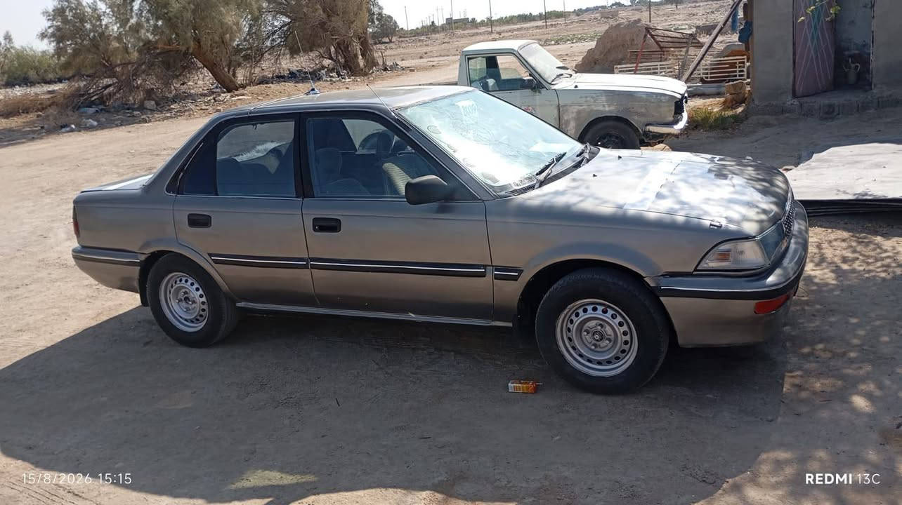 سلام عليكم كورلا مديل 91كفاله بالمكينه والكير والحداديه والبرانكيت كهربائيات قرفه جديده سيارة جاهزة رقمه بغداد مالكه بالعمارة متعهد براعي وقرامات وكص ونقل الجثه السنويه منتهيه من 22 السيارة مشروع وطني السيارة جاهزه بمعنه الكلمه السعر 38وبيها الشراي المكان البصره الزبير(***********
