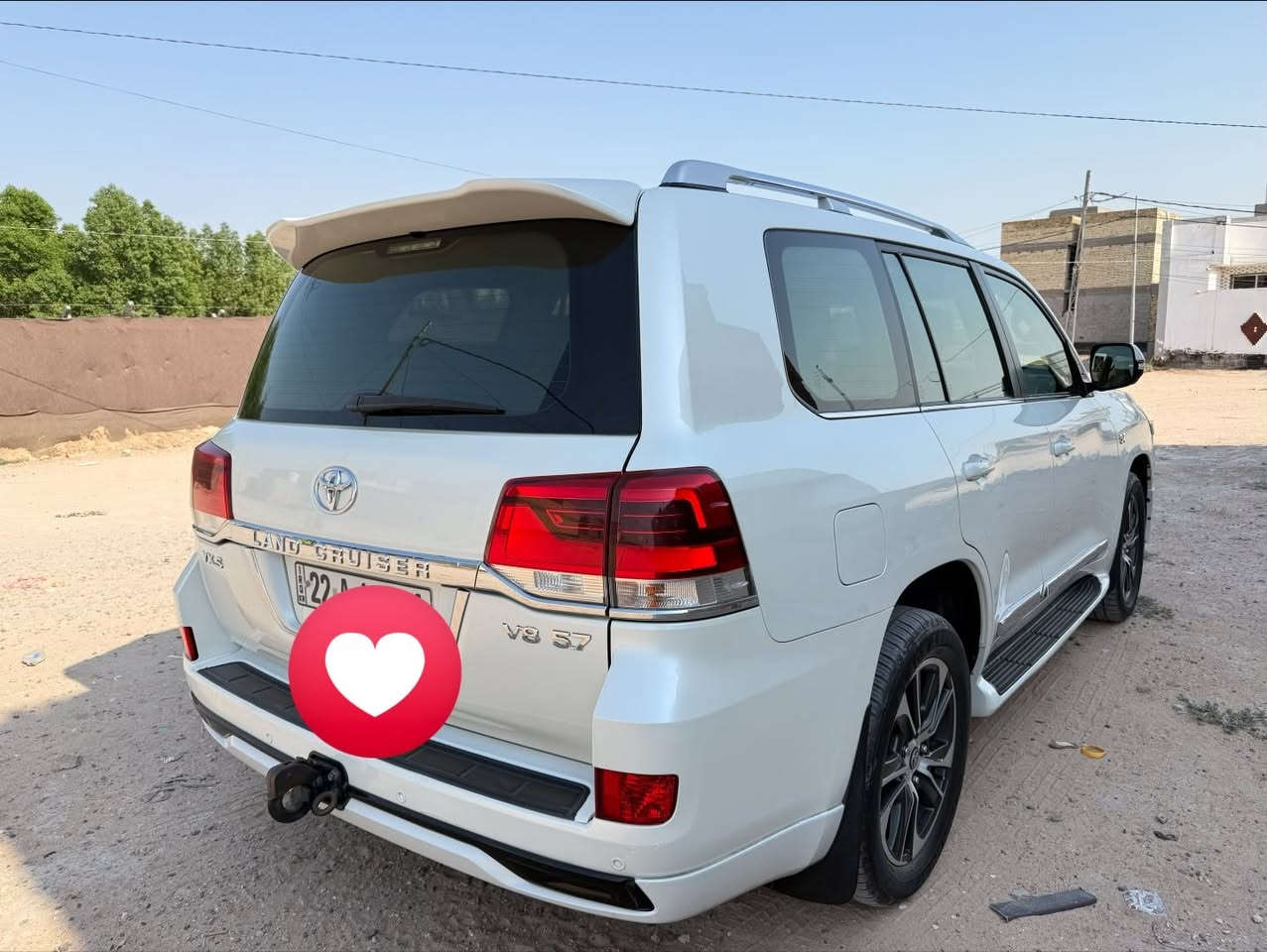 السلام عليكم
لاندكروز ٢٠١٦vxs
محرك 8سلندر 5700معروفه مواصفاته فول كلهن بيه كفاله عامه من كلشي سياره ستخدام شخصي السعر ٥٧٥بسمي شخصيا سنويه ٢٠٣١
المكان النجف ناحية الحيدريه علما انه سياره كفاله عامه 
الاتصال ***********
