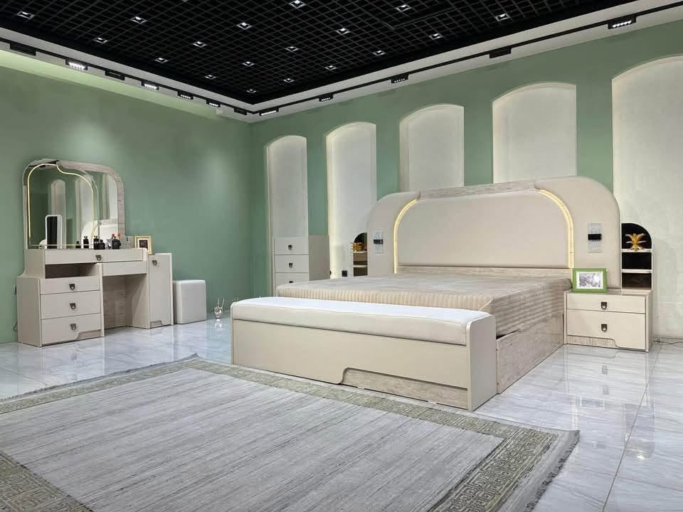 🏠 جمعية التراث للأثاث 🏠

✨ موديل خان | HAN ✨
فخامة وأناقة بتفاصيل مميزة 🤎

💰 السعر بالنقد: مليونين و٢٥٠ ألف
💳 السعر بالأقساط: مليونين و٩٥٠ ألف
📌 القسط الشهري: ١٦٥ ألف

🔹 متكون من 10 قطع

🛏️ سرير خزان
🔩 برغي حديد

📏 قياسات الدولاب:
220 × 250 × 54 سم

📏 دولاب إضافي:
85 × 220 × 54 سم

🪑 كومدي عدد 2:
46 × 43 × 138 سم

🛏️ قياسات السرير:
180 × 200 × 138 سم

💄 ميز تواليت:
135 × 177 × 50 سم

🗄️ درور: 60 × 100 سم

🛋️ شازلونك

🪞 مراية طويلة

🪑 طابورية

📍 العنوان:
الرمادي – تأميم – شارع النخيل
مقابل محطة النخيل

📞 للاستفسار والطلب:
***********
