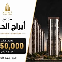 🏢مجمع أبراج الحياة  📍 الموقع: سريع الغزالية  ✅ المساحات المتوفرة: • 12...