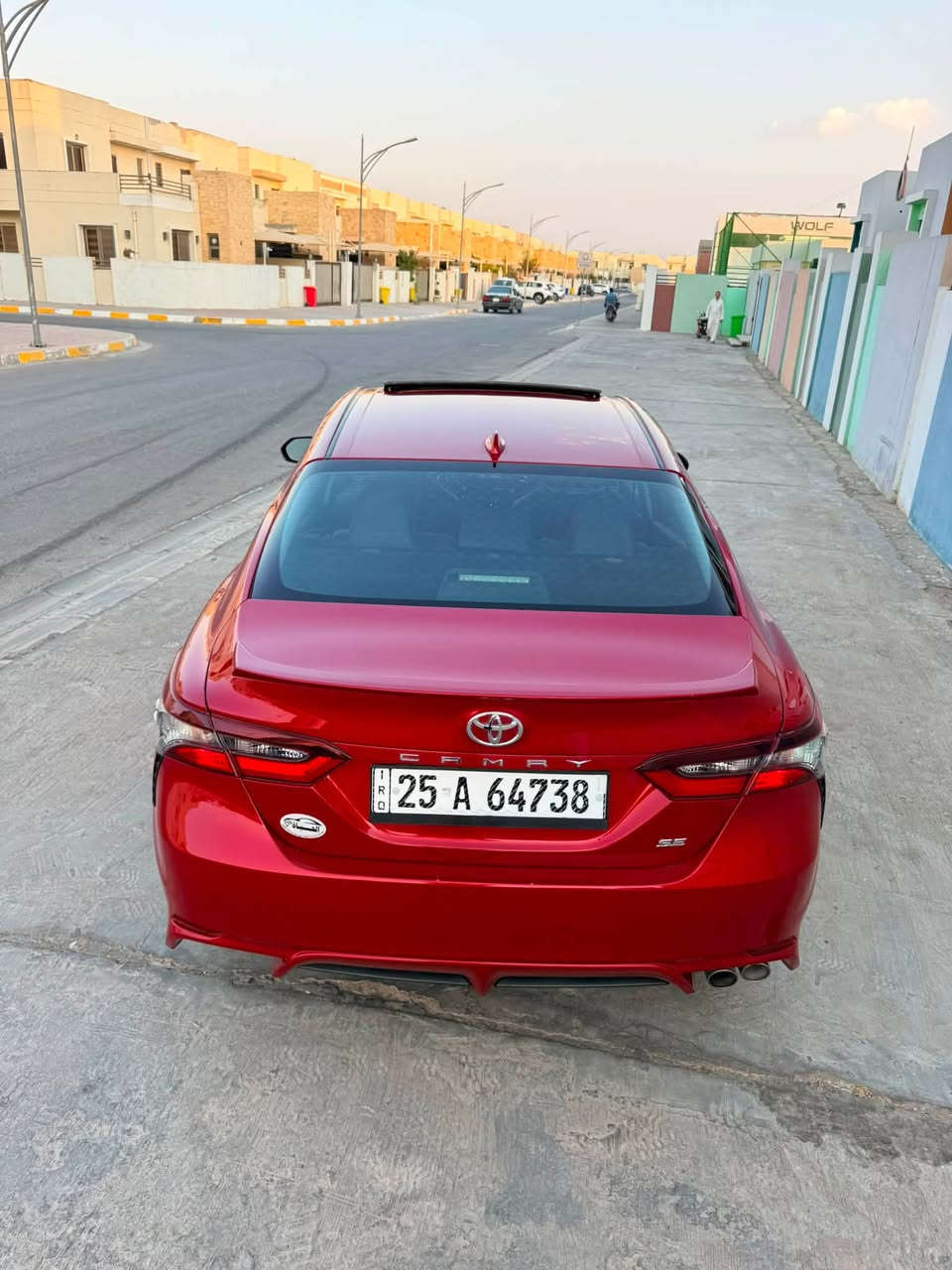 تويوتا كامري موديل 2024 فئة SE بلاص أمريكي فول فتحة
حادث ٣ قطع صبغ   
المكينة: 2500
المكينة / الكير / الصدر / التبريد / 
تخم تاير كله جديد على وضع الشركة
ماشية؛ 53000  
رادارات أمامي وجانبي
كشنات جلد وكهرباء
- ثلاث أنظمة قيادة
تحكمات ستيرن كاملة
إشارات بالمرايا شاشة كبيرة 
رقم كركوك دولي مسطرة
 ترهم مراوس  حسب القناعة 
بسعر مناسب جدا
 للاستفسار أكثر اتصل *********** متواجد عالواتساب والخاص مفتوح 
وحياكم الله ❤️🌹
