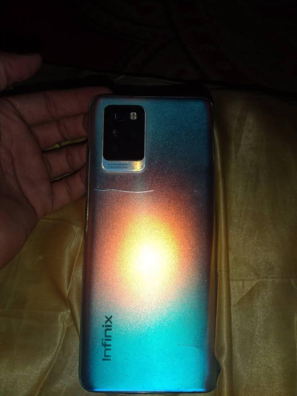 سلام عليكم Infinix Note 10 Pro 
ذاكره 256
رام 8+8
بطاريه 5000
شاشه مبدله وضهر مفطر شويه مثل الي بل صوره
رايده ب 125 وبي مجال 
ام النعاج *********** واتساب فقط

نص مكتوب في الصور:
- هاتفي XOS Based on Android Dolphin v7.6.0 64M QUAD Camera 16M 256.00 GB 8.00 GB Android 11 1080X2460 5000mAh Helio G95 بطاقة الضمان الإلكتروني اسم الجهاز Infinix NOTE 10 Pro الطراز Infinix X695 إصدار Android 11 إصدار XOS XOS v7.6.0 (OS7.6-RP86-210323) رقم الإصدار X695-H854DEFGHI-R-GL-230301V1258