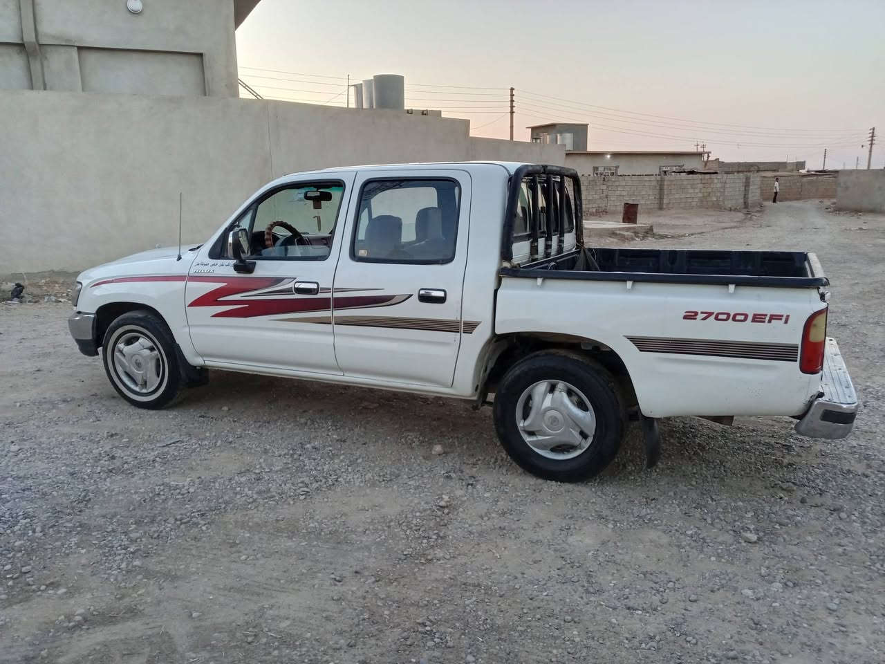 بيكم دبل قماره موديل 2002 الساير رقم نينوى دولي بسمي سنويه 2031هزه جديد طخم تاير محرك وكير شرط ضرر بوند صبغ فقط بدون دواخل السعر 125 وبيها مجال ***********
