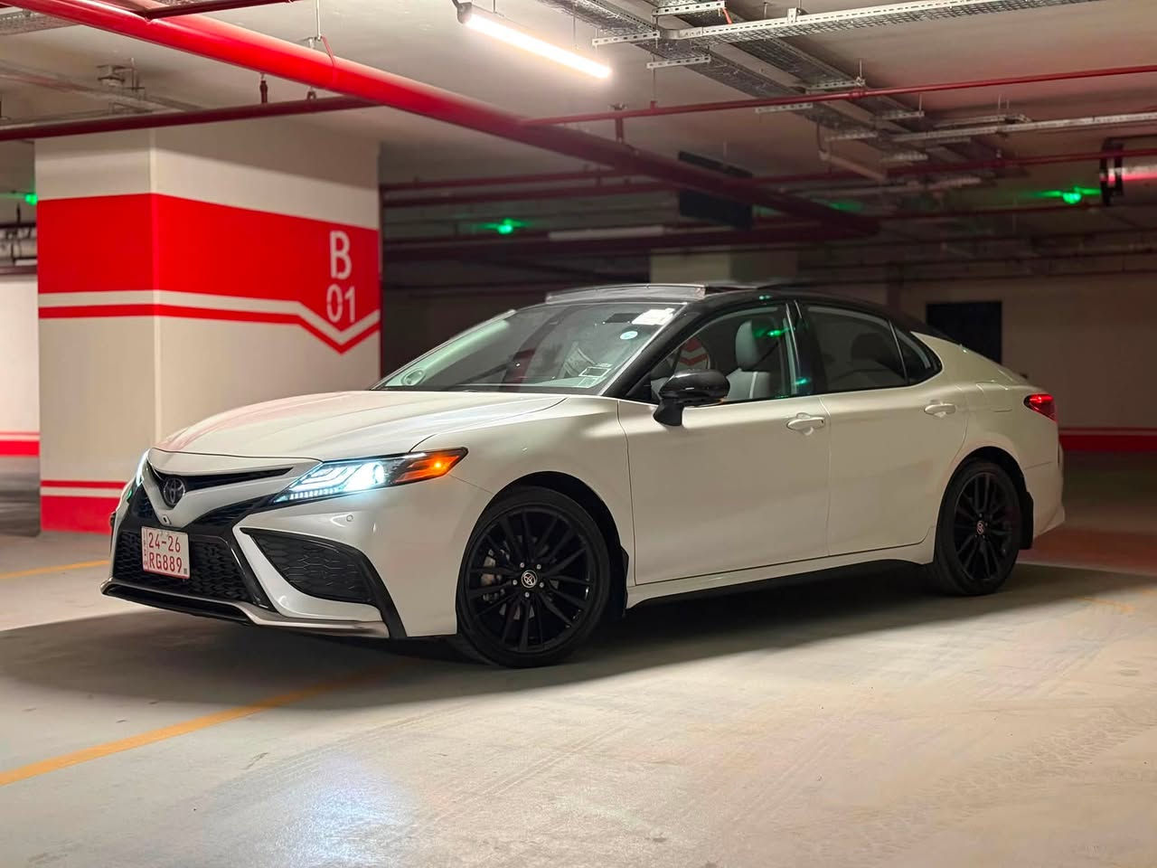 Toyota Camry XSE (Black Edition)
V6- (3.5L )  2024
فول مواصفات بدون حادث رقم كاتي يعني تسجيل إقليم كردستان فقط
رقم الشاصي 4T1KZ1AK6RU095265
دخول جديد ماشية 23 
مكان السيارة اريبل 
غير متواجد فيس بوك 
للاستفسار الاتصال ***********

