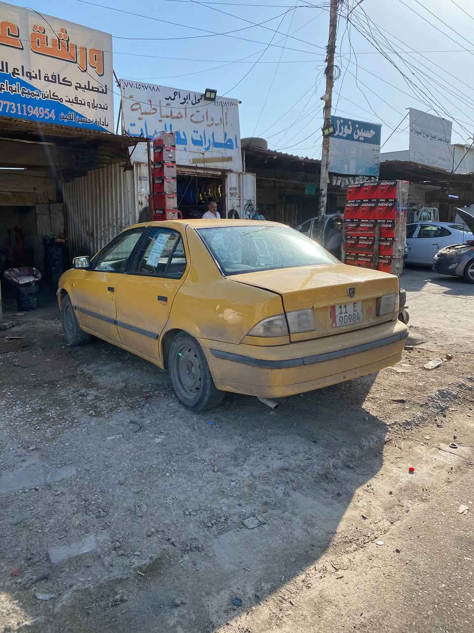 سلام عليكم سمند مديل 13 بيه طخه خفيفه بل جملغه وره سيق بنيد بدل بدون ضربه مكينه كير صدر تبريد منقصه شي كبل شرع هيه غرمه مصفره سعر 28 قفل مكاني بغداد لحسينيه مال شرديه لستفسار تصل ***********
