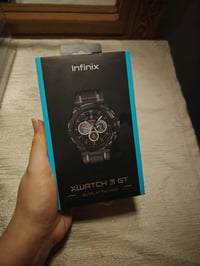 للبيع ساعة Infinix XWatch 3 GT   ساعة أنيقة ورياضية، لون برتقالي   شاش...