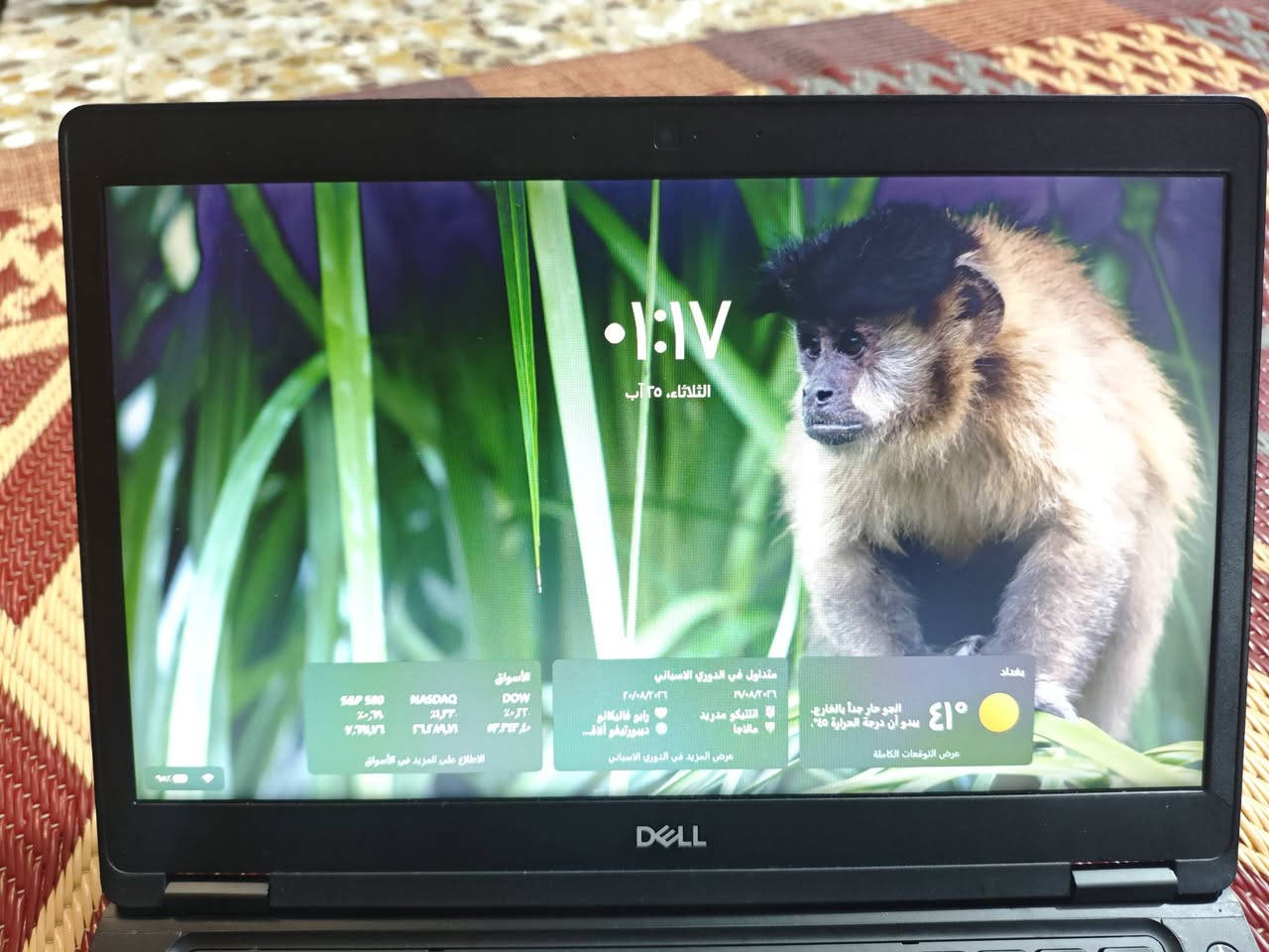 السلام عليكم للبيع: لابتوب Dell Latitude 5490 بحالة ممتازة جداً ونظيفة 💻لأصحاب الدراسة والعمل المكتبي، المواصفات:المعالج: Intel Core i5-8350U (الجيل الثامن  معالج قوي واقتصادي بالطاقة
الذاكرة (RAM): بحجم 8 جيجابايت DDR4 الهارد (التخزين): SSD سريع جداً بسعة 238 جيجابايت (يخلي الجهاز يشتغل بثواني)
كرت الشاشة: داخلي ادمدمج Intel UHD Graphics 
النظام: منصب عليه وندوز 11 برو (Windows 11 Pro) أصلي ومحدث حالة الجهاز: نظيف جداً وشغال 100% بدون أي مشاكل أو عيوب مصنعية، والبطارية بحالة جيدة
 الرقمي للتواصل اتصال او واتساب 
***********
السلام عليكم للبيع: لابتوب Dell Latitude 5490 بحالة ممتازة جداً ونظيفة 💻لأصحاب الدراسة والعمل المكتبي، المواصفات:المعالج: Intel Core i5-8350U (الجيل الثامن  معالج قوي واقتصادي بالطاقة
رقمي للتواصل اتصال او واتساب 
***********
