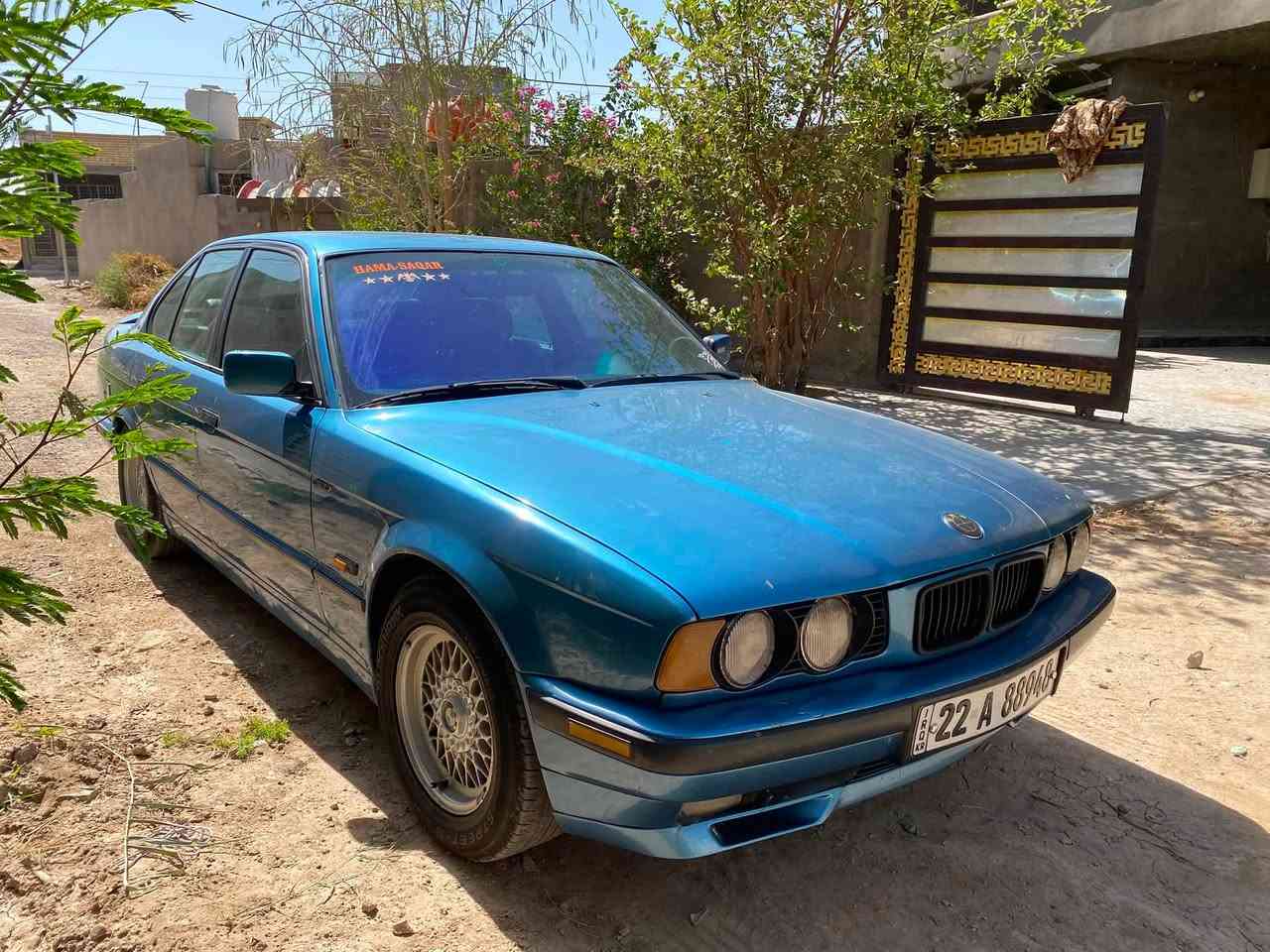 BMWموديل1993
525كشنات جلد اسود +كهرباء تبريد شغال ثلج❄️❄️كهربائيات كلها شغاله رقم اربيل تحويل مباشر السياره خير من الله واحله من الصور تجي واشوف 

السعر75وبيها مجال 

للاستفسار اتصل عل الرقم***********
***********
العنوان بغداد المحموديه
