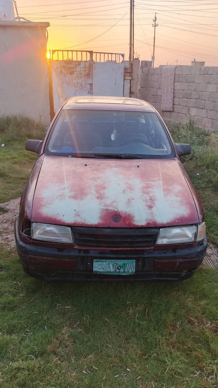 سياره نوع فكترا جنطه 
حجم المحرك 18مرقوب 
موديل 91
شرط كير محرك 
طخم تاير جديد 
باتري جديد 
كهربائيات كله شغاله 
تشغل وتطلع 
مكلف بالنشر رقم صاحبها ***********
السعر 15اتصل على صاحبها وتدلل
