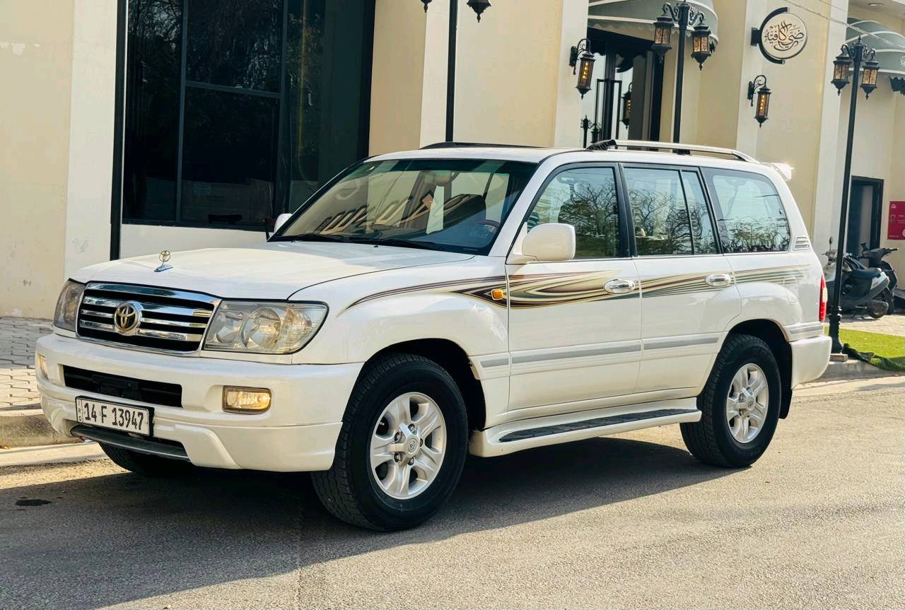 لاندكروز مديل 2007 سعر157 ستفسار تصل رقم *********** خليجي كفاله عامه من ضربه تبديل ماعده خشم جاملغ مامي شويه صبغ باقي كفاله عامه فول موصفات شاشه كامره تحكم ستيرن مثبت سرعه مكينه 6سلندر فتحه داخل بيجي 7راكب تبريد3قطع حداديه جديده تخم تاير مكان السياره كربلاء