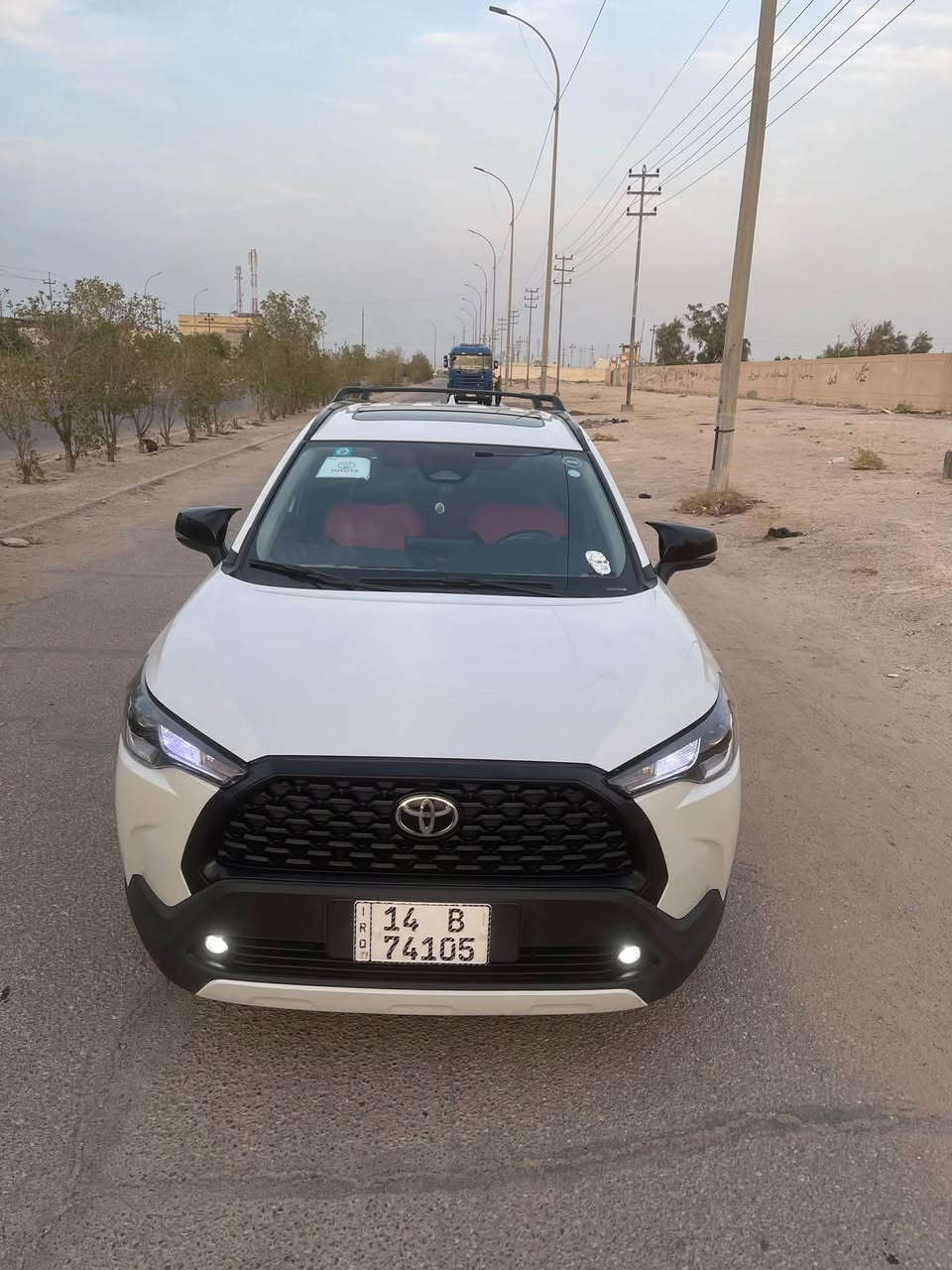 كورلا كروس 2025
كفالة ضربة وصبغ
كير مكينة كفالة
فول مواصفات 
ماشية ٥١ الف كيلو 
السيارة مال اقساط بأسمي 
السعر ٢٨ مليون
مكانها البصرة 
الرقم ***********
