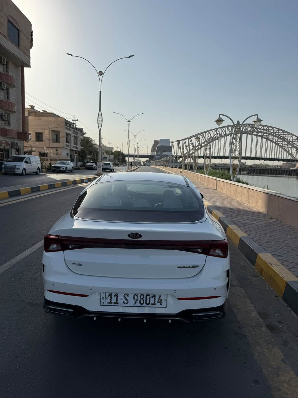 السلام عليكم 

كيا K5 خليجي موديل 2021 مكفوله كفاله عامه رقم بغداد محرك 2000 ماشيه 89 مكان السياره في الناصرية السعر 185$ 
التواصل على الرقم ***********
