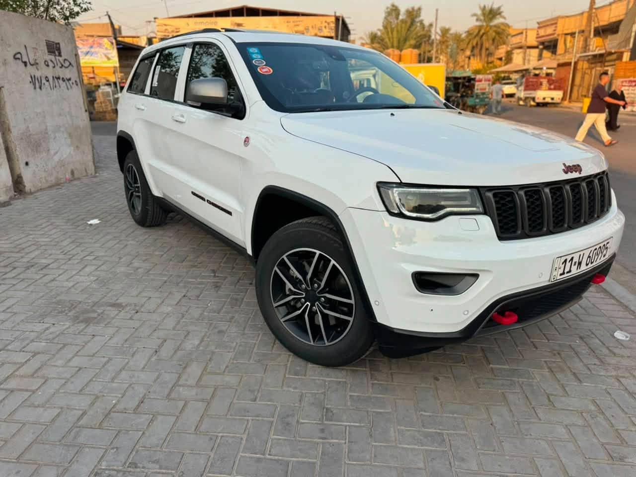 جيب شيروكي ترايل هوك
2019 خليجي
ماشية67k
فول موصفات

V6 3600
كشنات جلد ومخمل
داخل اسود
شاشة جبيرة
مقاعد حار بارد
خزن ميموري
تحكمات مكود 
رادارامي خلفي
رادار جانبي
3انضمة قيادة
نضام اسبورت 
شفتات استيرن 
تحديد مسار 
بانروما 
صندوك كهرباء
نضام جكات
تايرات جدد
حدادية كلهة جديدة
كفالة عامة 
نضام اطفى 
هواي موصفات 
مكاني بغداد الشعب
ممتواجد علحسب 
اتصل علرقم وتددلل
السعر ٢٨٥
***********
