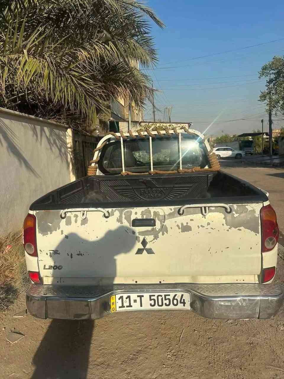 السلام عليكم بيع او مراوس 

ميتسوبيشي 2013 L200 

بانزين 

السيارة جاهزة كير مكينة مكفولات

تبريد ماشاء الله ثلاجة 

حدادية صدر جديدة كاملة 

موقع السيارة بغداد الامين الثانية 

رقم الهاتف :***********

السيارة بأسمي تحويل ثاني يوم
