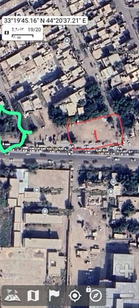 قطعة ارض للبيع المنصور الوشاش مقابل بلديه المنصور وجامعة التراثيه المس...
