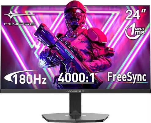 +9647502396988
+9647757161416
WhatsApp / Telegram / Viber

نص مكتوب في الصور:
- 23.8" 120Hz FAST IPS 0.5MS Response time FHD 1080P NVIDIA G-SYNC COMPATIBLE CONSOLE READY HDMI2.1
- MINIFIRE 24" 1 MPRT ms 180Hz 4000:1 FreeSync
- LG Monitor 24" Full HD 1920 x 1080 IPS Display 100Hz Refresh Rate 3-side Virtually Borderless Design LG