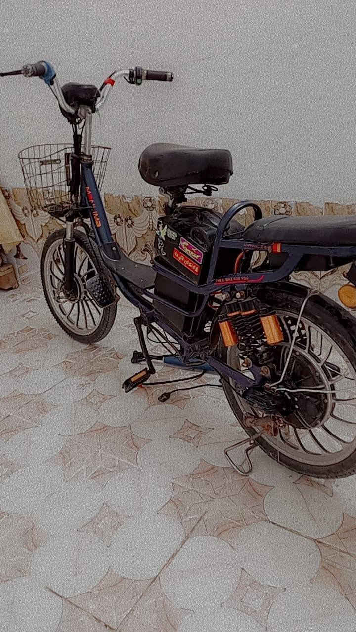 دراجة شحن • بطاريات جدد • رميثى