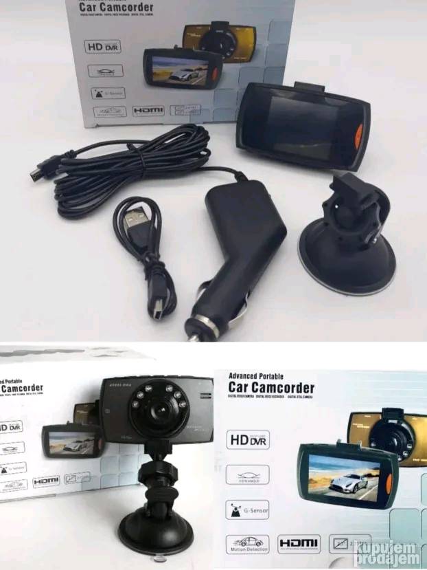 كاميرا مراقبة للسيارات (Dash Cam) تعمل بنظام DVR وتتميز بالمواصفات التالية: 
شاشة بحجم 2.7 بوصة.
تدعم التصوير بدقة عالية ومستشعر حركة.
تتميز بوجود خاصية الرؤية الليلية المستشعرة للضوء.
تدعم خاصية G-Sensor لتسجيل حوادث التصادم.
وظيفة:
عدسة: عدسة بؤرية ثابتة
تكبير: تكبير رقمي 4x
الشاشة: 2.7 بوصة
الرؤية الليلية: أضواء ليلية بالأشعة تحت الحمراء
الصورة: صيغة JPG
الصوت: ميكروفون ومكبر صوت مدمج
G-Sensor: مستشعر الجاذبية
الدقة: 1080 بكسل
كشف الحركة: دعم مستشعر الحركة
الذاكرة: بطاقة ذاكرة