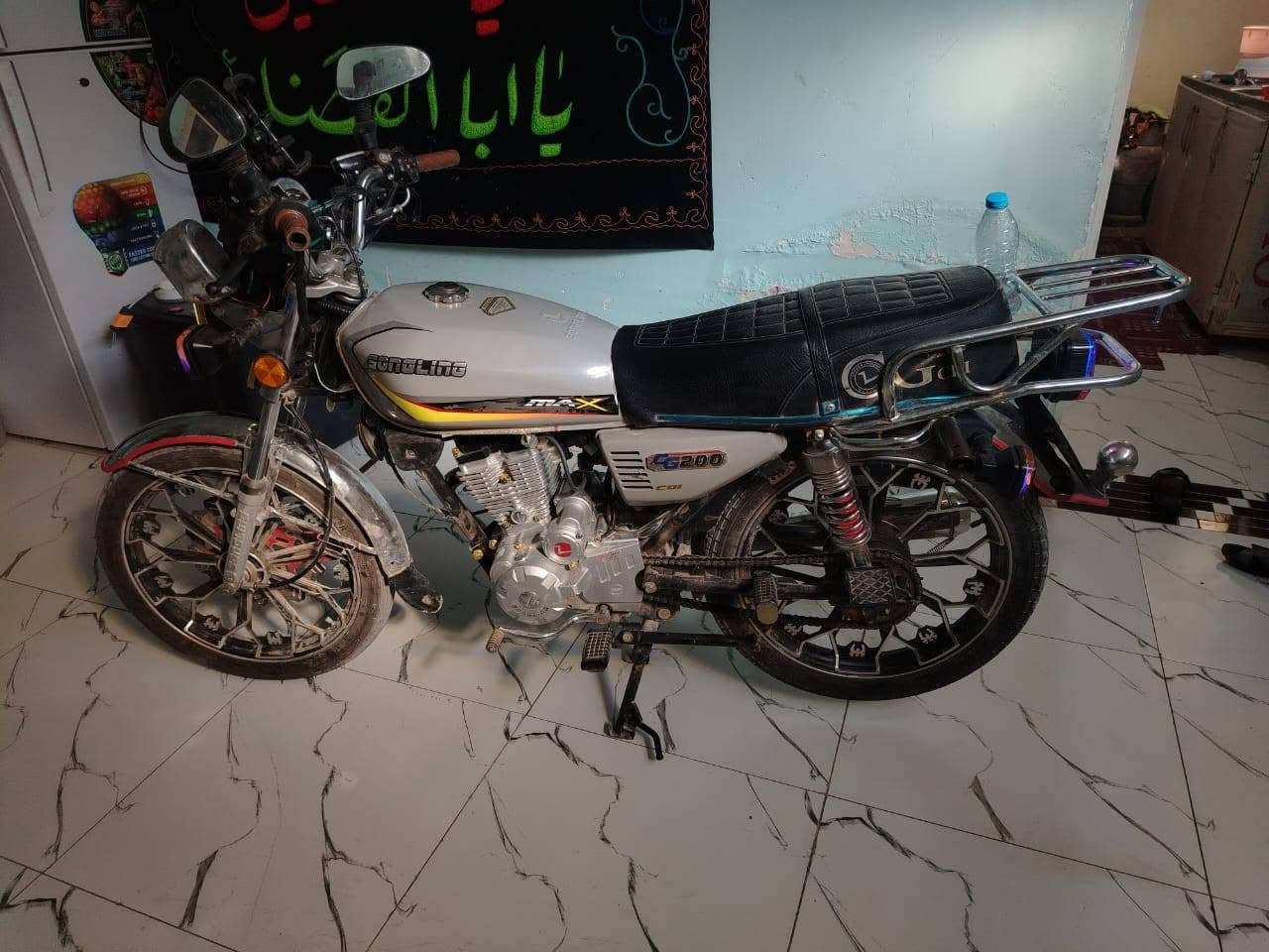 دراجه سونك مديل 25 اوراق بسمي  الدراجه برغي ما مفتوح بيه بصمات 2 سويج 2 تشغيل عن بعد دشبول الكتروني ترايك وين مايعجبك مكاني كربلاء گنطرة السلام  الشراي يتصل ***********
