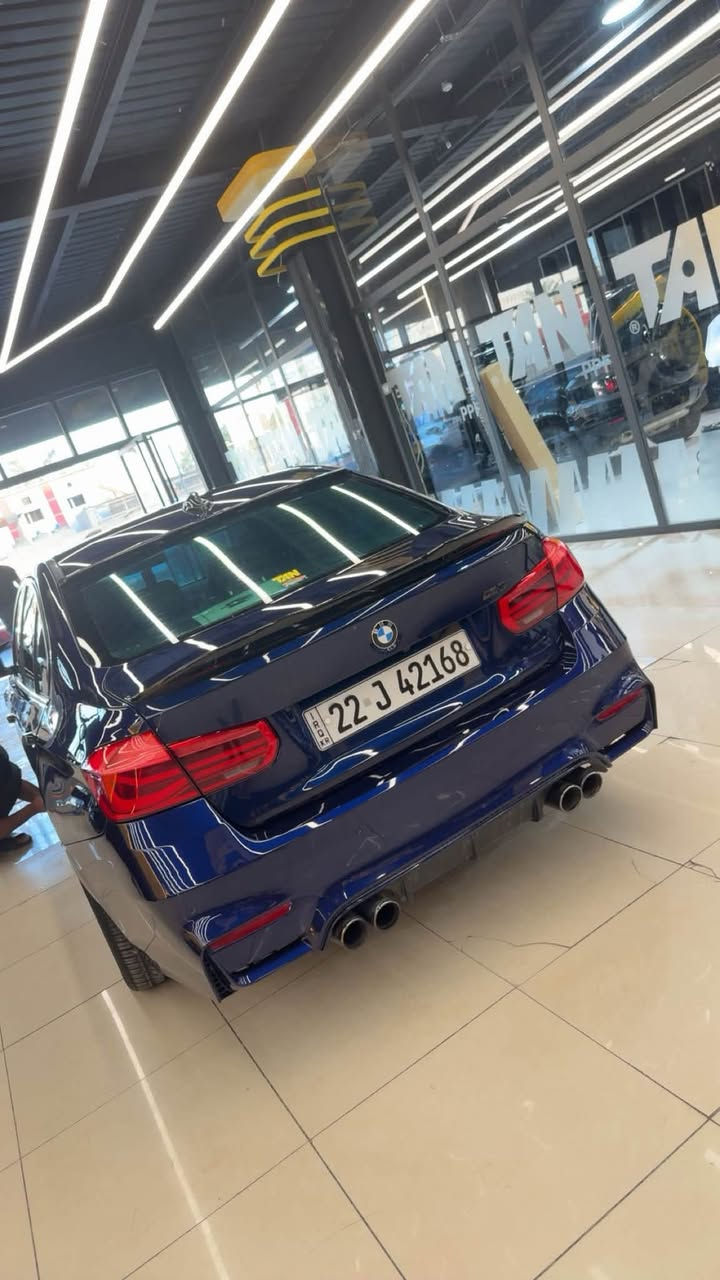 بي ام 330i • ٢٠١٧ • حادث خلفي خفيف
