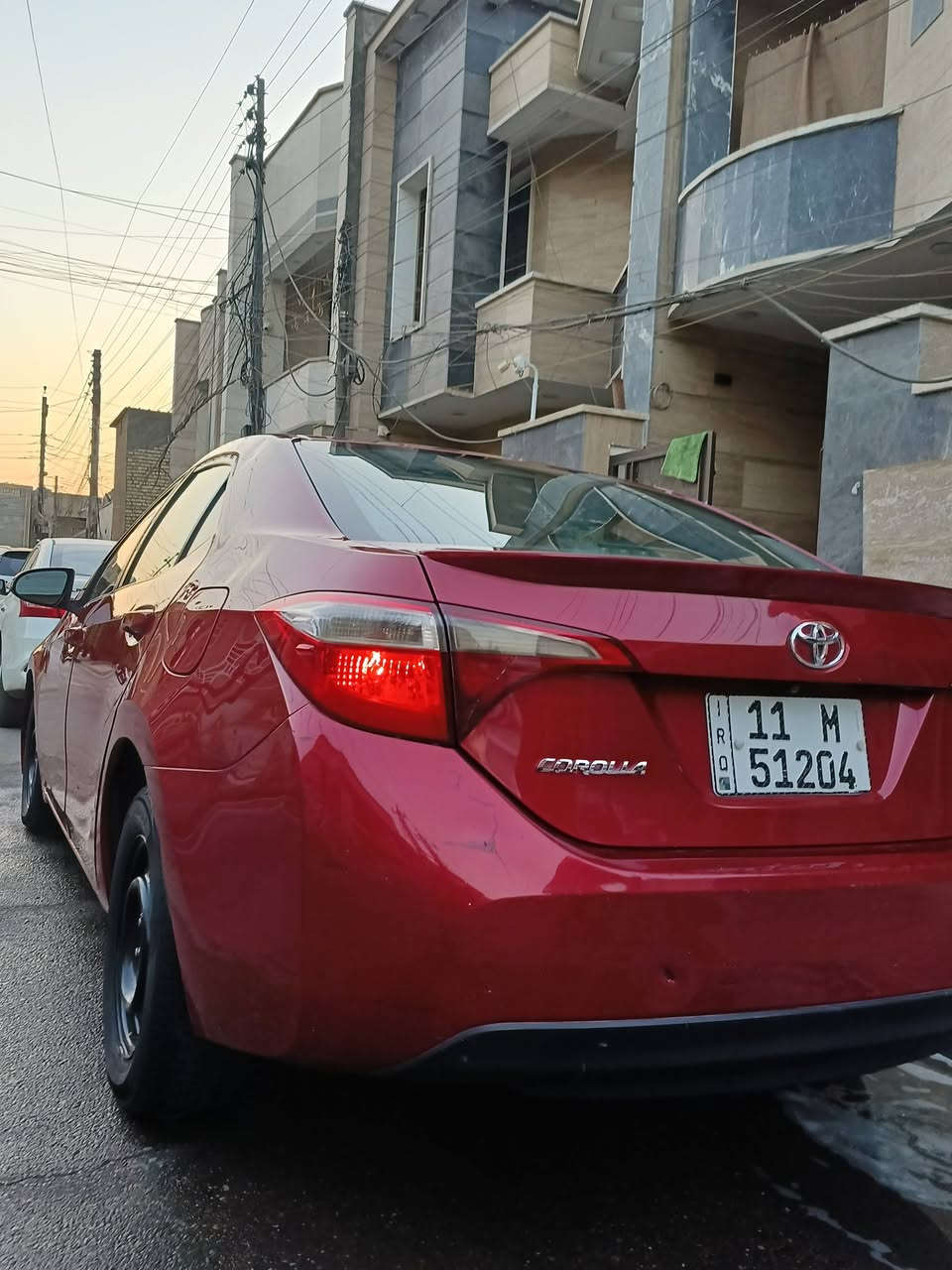 سلام عليكم 
سياره كورلا موديل 14 فئت لS فته كشنات جلد سياره فول
السعر 110 وبيهة مجال قليل 
للتفاصيل اكثر انتصل عل رقم ***********
مكاني بغداد السيديه

