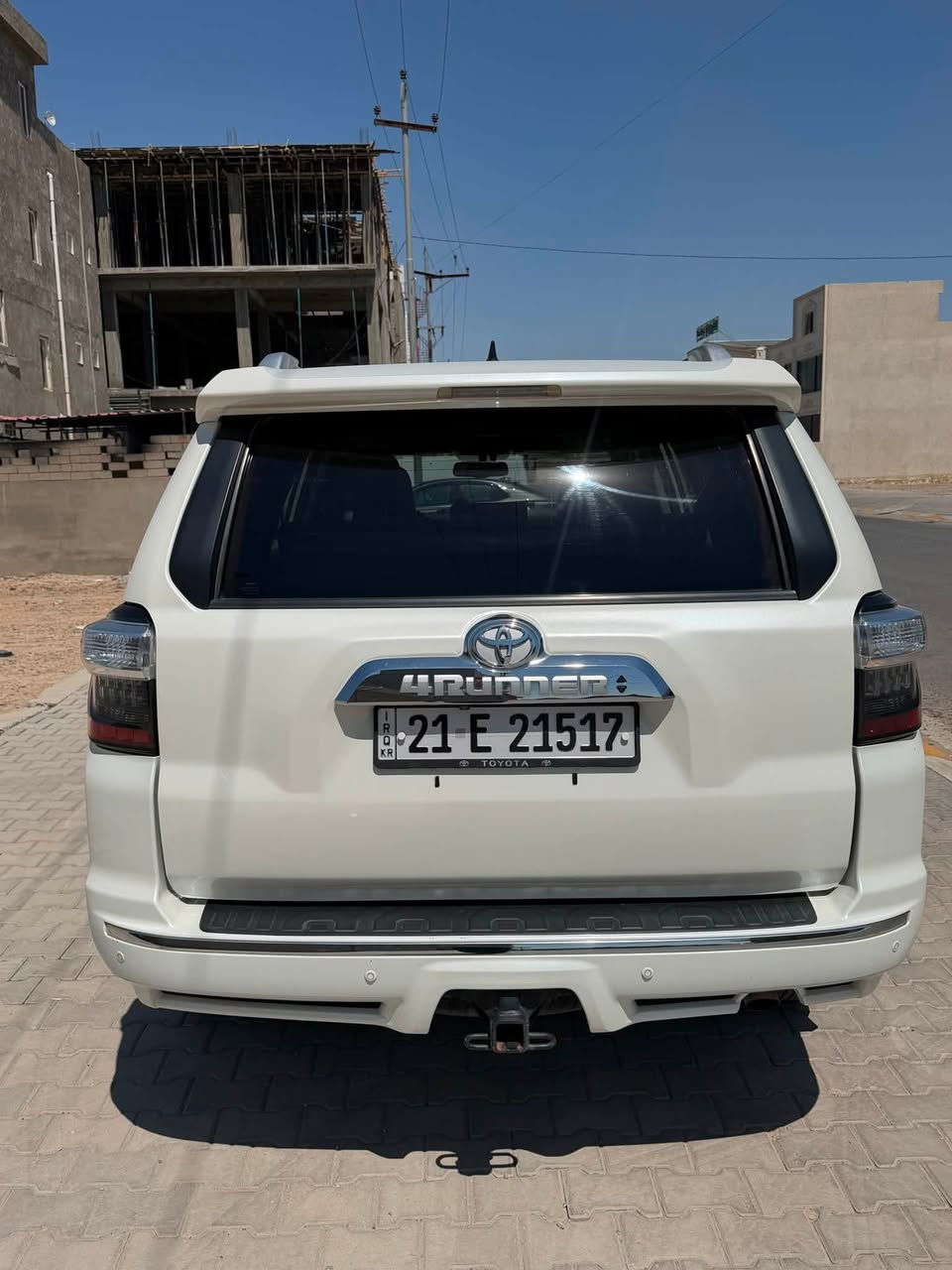 تويوتا 4Runner
2019 أمريكي ضررها دعاميه فقط

لمتد فول مواصفات

فتحه/بصمه

وضعيات قياده

محرك4000

ماشيه186كيلو

رقم سليمانيه بإسمي

مكاني تكريت

السعر300ورقه

للتواصل***********
