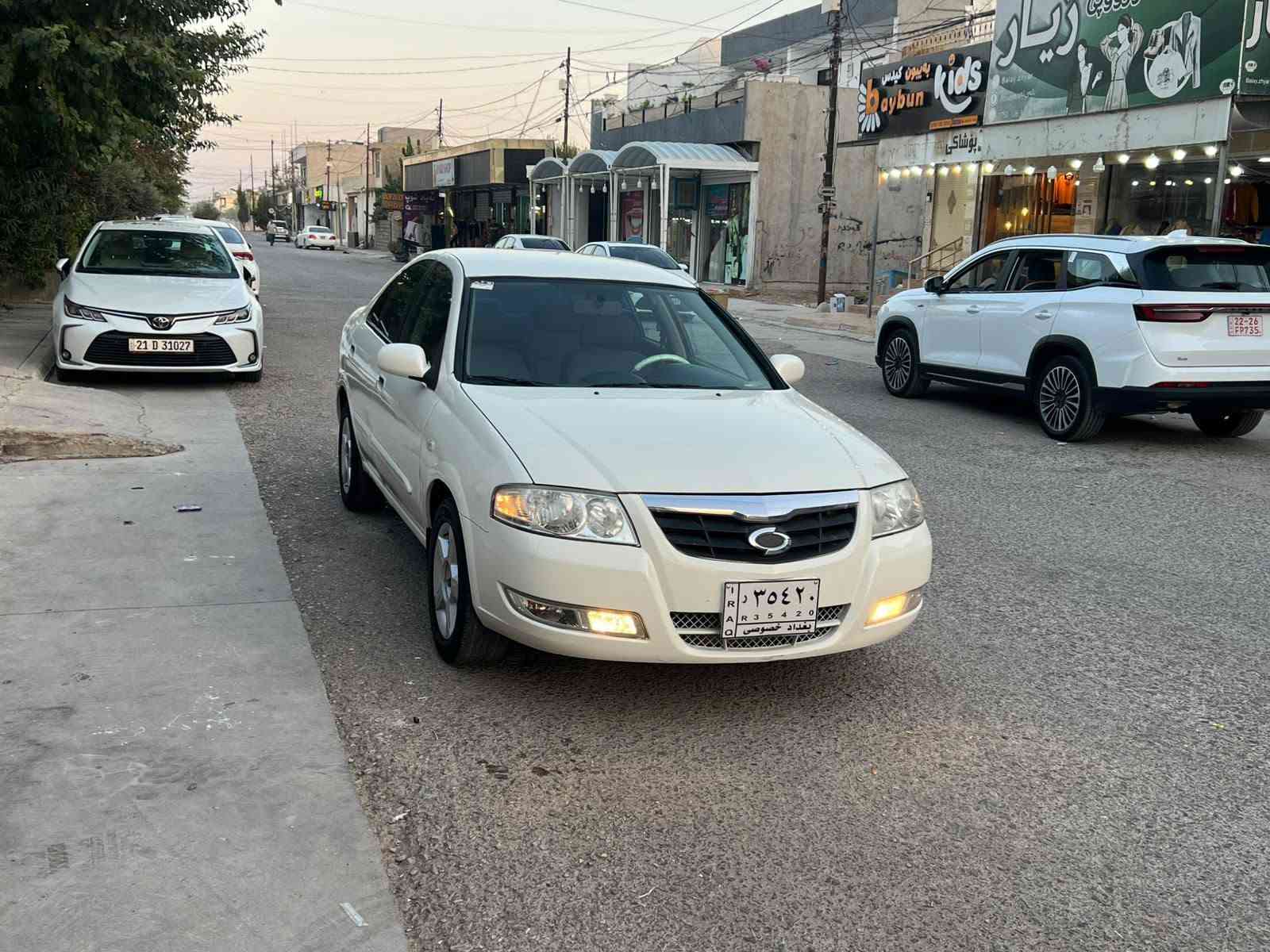 سامسۆنگ 2007 پاکەتی📦
فول مواسەفات بەس سڵایتو جڵد نیە
کوشن هیتەر تەبرید لەمس حاسە سوکوان ڤۆلیۆم.
سەیارەکە کامل جایز کراوەو سێرڤس عام کراوە 
بانسی پێشو دوای لۆک ڕۆنی گێڕو مەکینەی گۆڕاوە تەبرید ساردو گەرمی بەشەرت کارەبای هەموی بەشەرت پێشو دوای چرکەی تیانیە حەمامو پۆڵیش کراوە بۆیەک دینار نوقسانی مەگەڕێ سەقفی شوسەی داعمو قرچو لێدراو کەڤەر گۆڕاو سەقفی بەشەرت هەمو گیانی چاڵو شوختی پێوە نیە لۆک لۆکە سەیارەکە کامل جایز.
شوێن هەڵەبجەی تازە.
***********
ڤایبەرو واتساپی لەسەرە موشتەریت تەلەفون بکە جوابی نامە نادەمۆ لەگەڵ ڕێزم.
