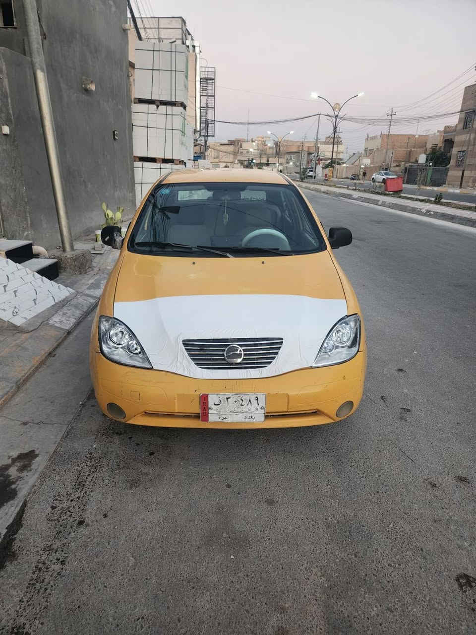 سلام عليكم 
طيبه 2015
رقم بغداد ألماني مصفرة هيئه وغرامات تحويل مباشر سيارة جاهزة كير ومكينه حداديه تخم تاير شواصي بلاديه سيارة بدون ضربه 
سعر 33 مكان سيارة كربلا للاتصال ***********
