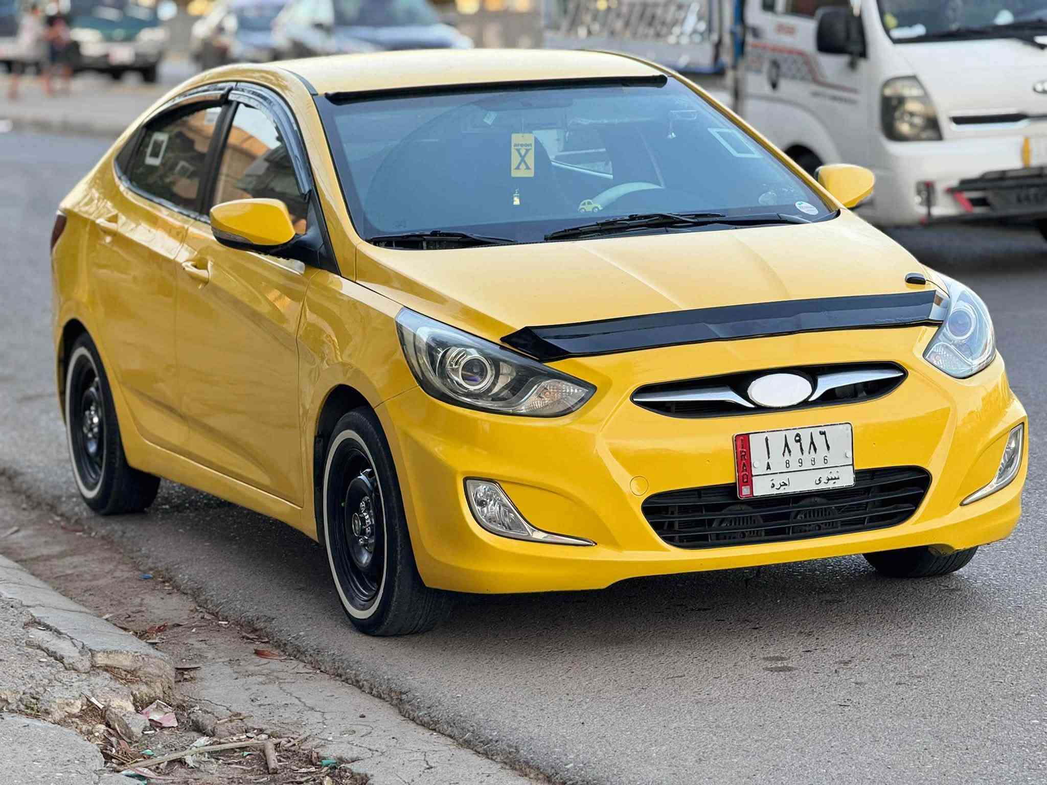 اكسنت 2017 خليجي تكسي نينوى للبيع 🚫
مكلف بالنشر 

السعر 86$ وبيهاا مجال بسيط 

محرك 1.4 دوش بي اثر نفخ 
كير سيفي تي 

رقم نينوى الماني 
سنوية  ماساقطة

تشتري من الشرعي مباشر 

الضرر بوند مبدل 
ومعجون الباب ورا النفر وشويه بجاملغ الخلفي 

شواصي سليمة ✅ 

مكان السيارة موصل ايسر 

***********
