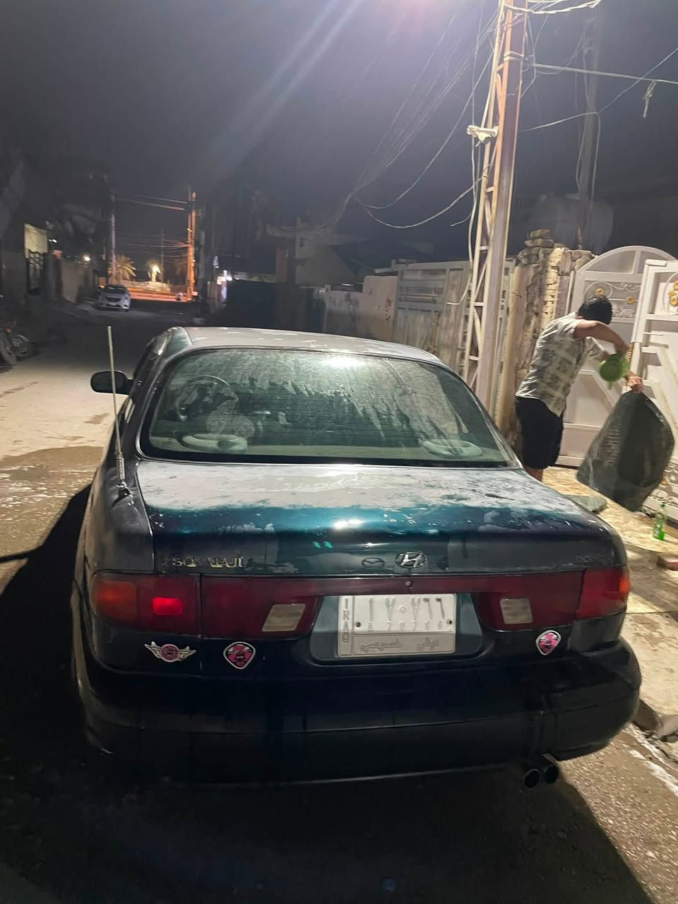 السلام عليكم سوناتا موديل ٩٤  سيارة بلادية مكينة كير تبريد كلة شغال تخم تاير جديد سنوية ٢٨ رقم ديالى السعر ٣٥ بيهة مجال مكاني بعقوبة حي المعلمين ***********
