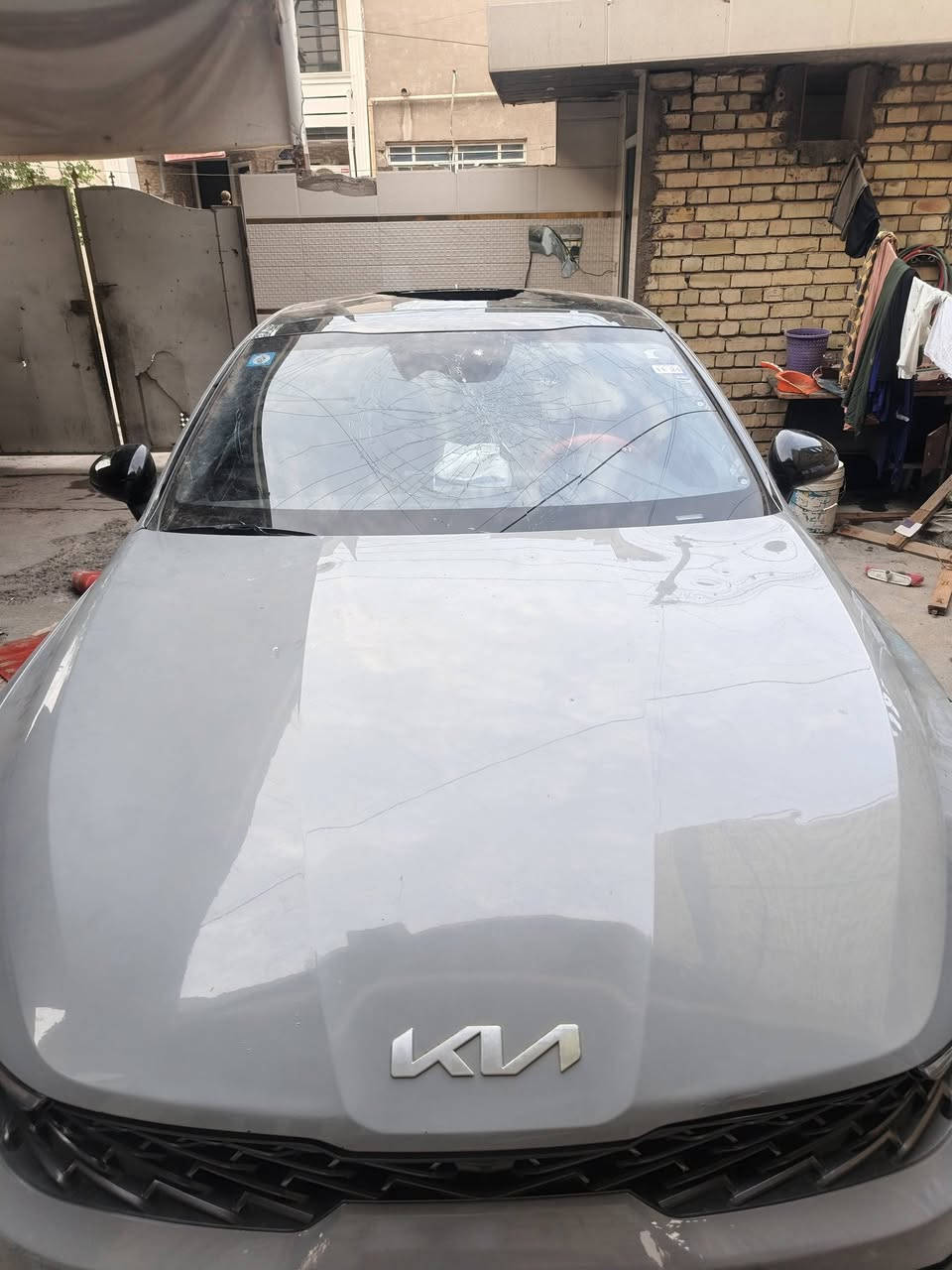 كيا K5 • موديل ٢٣ • حادث