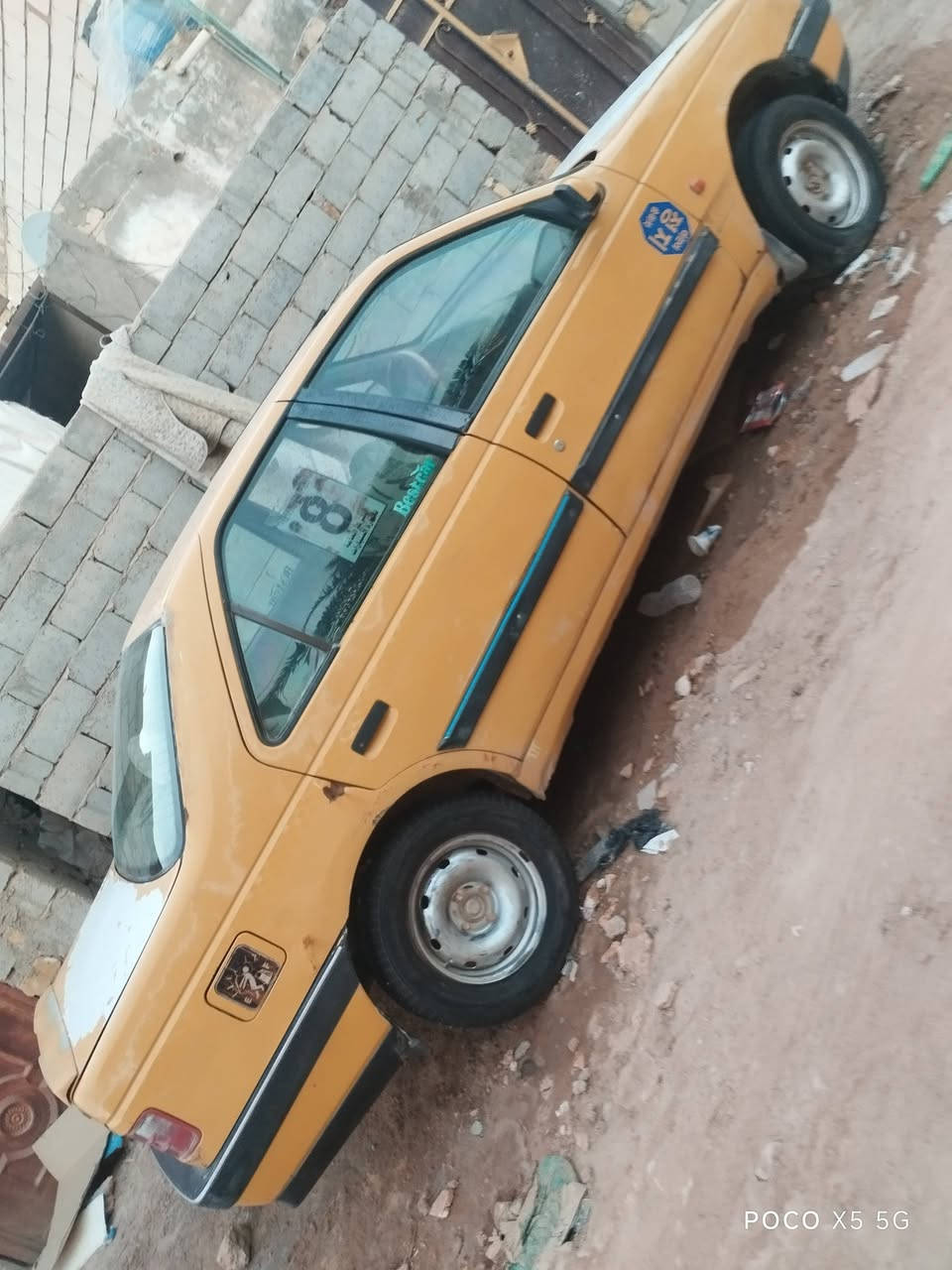 سلام عليكم بيجو 405 مديل 2010 سيارة نضيفة عوزها شغلات بسيطة ما تكلف 75 الف هذا الرقم بي واتساب *********** غرامات مدفوعة بيها وصل رقم نجف موجودة في محافظة الديوانية قضاء الشامية

نص مكتوب في الصور:
- POCO X5 5G