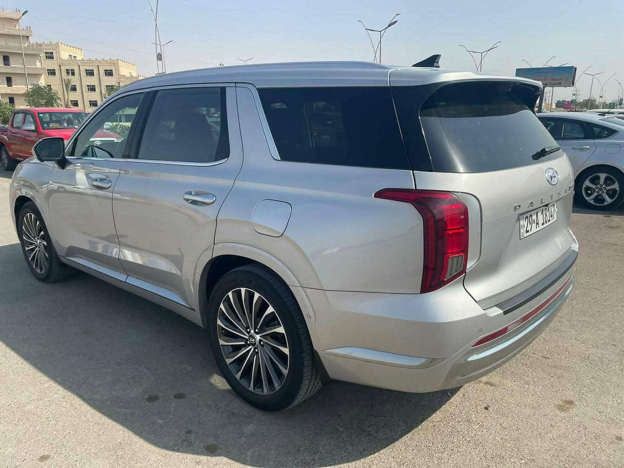 هونداي بلسايد كالكرافي ٢٠٢٣ للبيع
سيارة مرقمة واسط ، حادثها بنيد فقط صبغ ، 

مواصفات ١/١  الكالكرافك معروفة  اعلى فئة بالمواصفات ما حاجة اعدد بمواصفاتها  ، ٧راكب  ،رقم الشاصي موجود الي يحب يتاكد ، محرك ٦ سلندر ٣٨٠٠ ، بانزين كله عادي ادوانز ماكو نهائي ، السيارة جاهزة من كلشي ، ماشية حاليا 36 الاف ميل 

، السيارة عنوانها ناصريه مركز

‭***********‬
