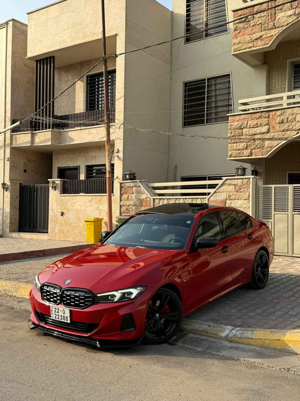 بي ام 330e • هايبرد كهرباء • رقم اربيل