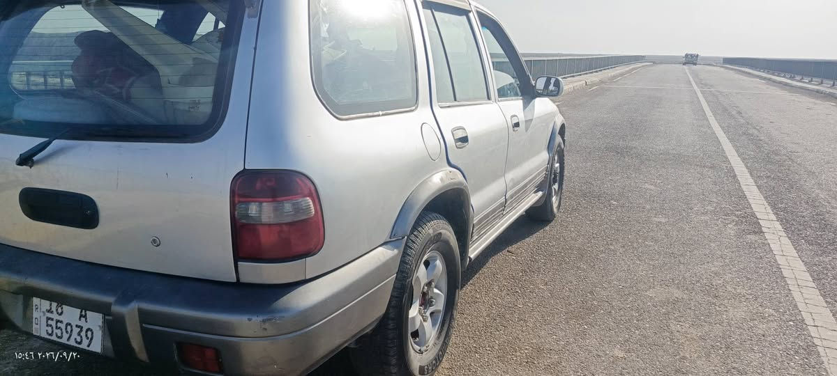 كيا سبورتج موديل 2001  شاصي طويل رقم بابل انكليزي بااسمي  كير ومحرك ونجي أكسل مبدل جديد حدادية نضيفة راديتر جديد مصبوغه جماليه كهربائيات شغاله سعر 45وبي مجال *********** مكاني ذي قار رفاعي

نص مكتوب في الصور:
- ١٠:٤٧ ٢٠٢٦/٠٩/٠٢
- ١٥:٤٧ ٢٠٢٦/٠٩/٢٠
- ١٥:٤٦ ٢٠٢٦/٠٩/٢٠