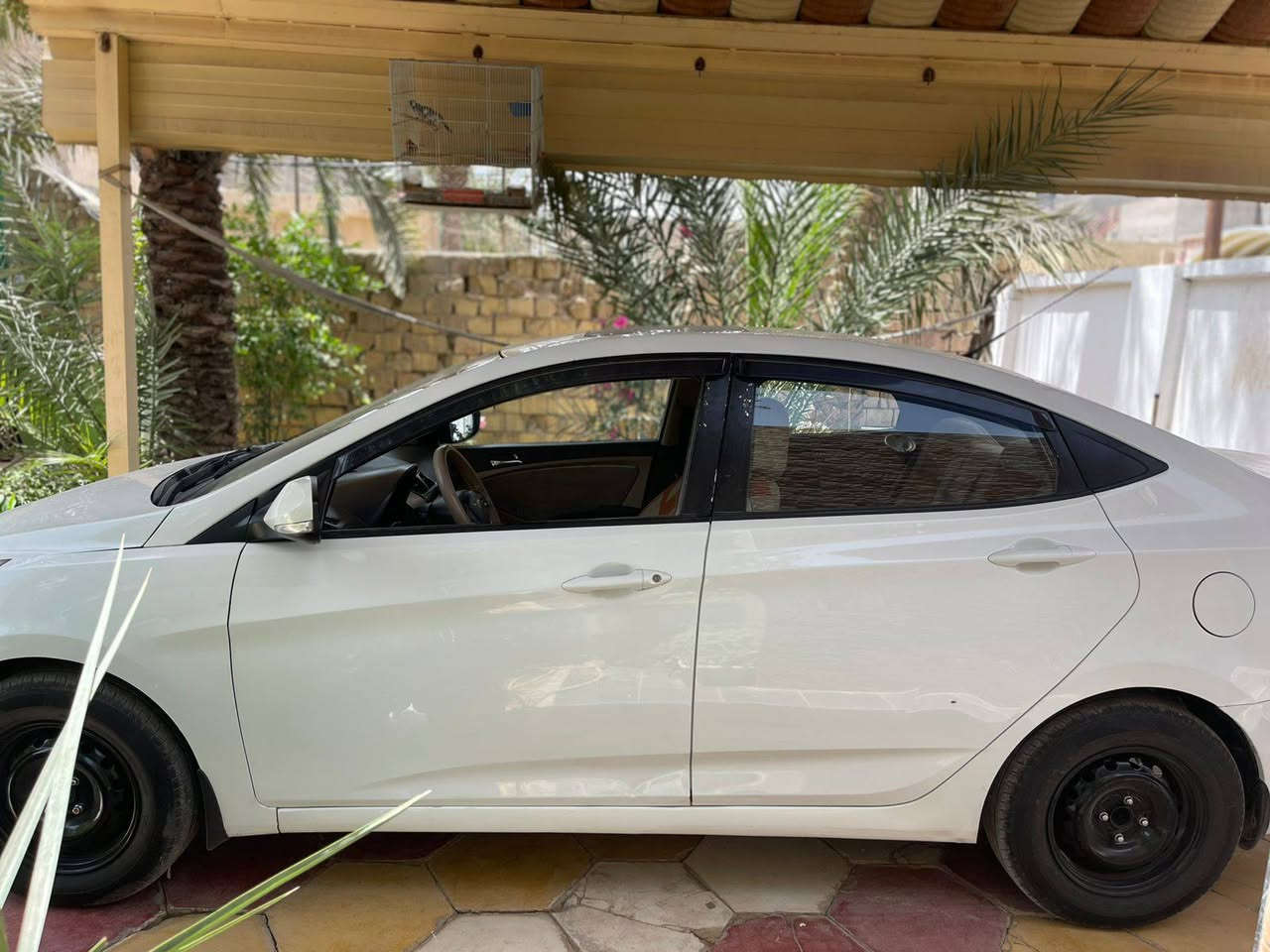 اكسنت موديل ١٥ 
السيارة جديدة احلى من الصور 
تبريد حدادية بالباكيت تخم تاير جديد مكينة ١٦٠٠ ما مفتوحة 
السيارة فول  فتحة بالقمارة  اشاير مري تحكم ستيرن 
مكان السيارة ديوانية 
السعر 100  بيع 
رجاءا غير متواجد على الفيس 

***********
