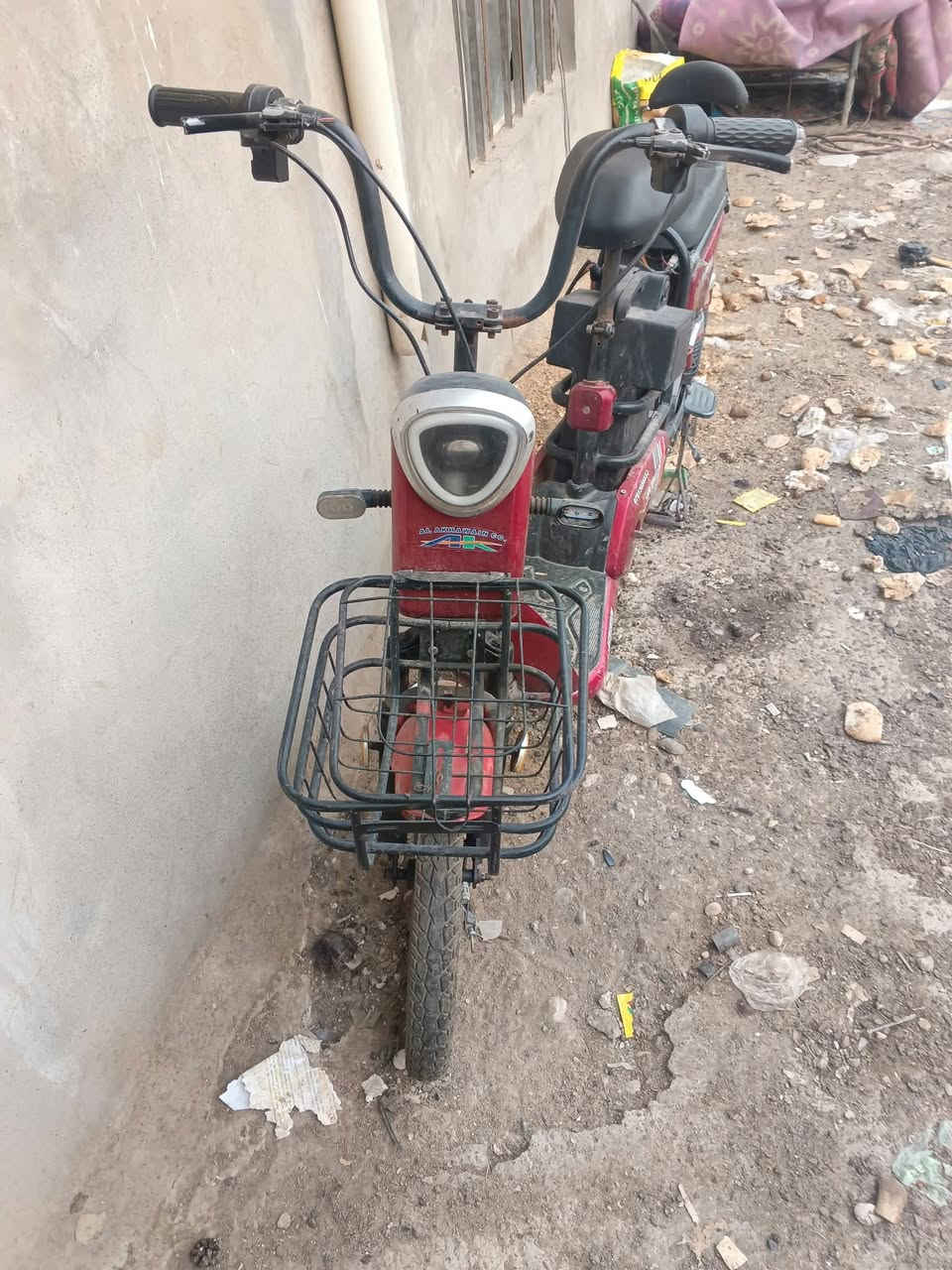 دراجة شحن • يحتاج بطارية • شغال كامل