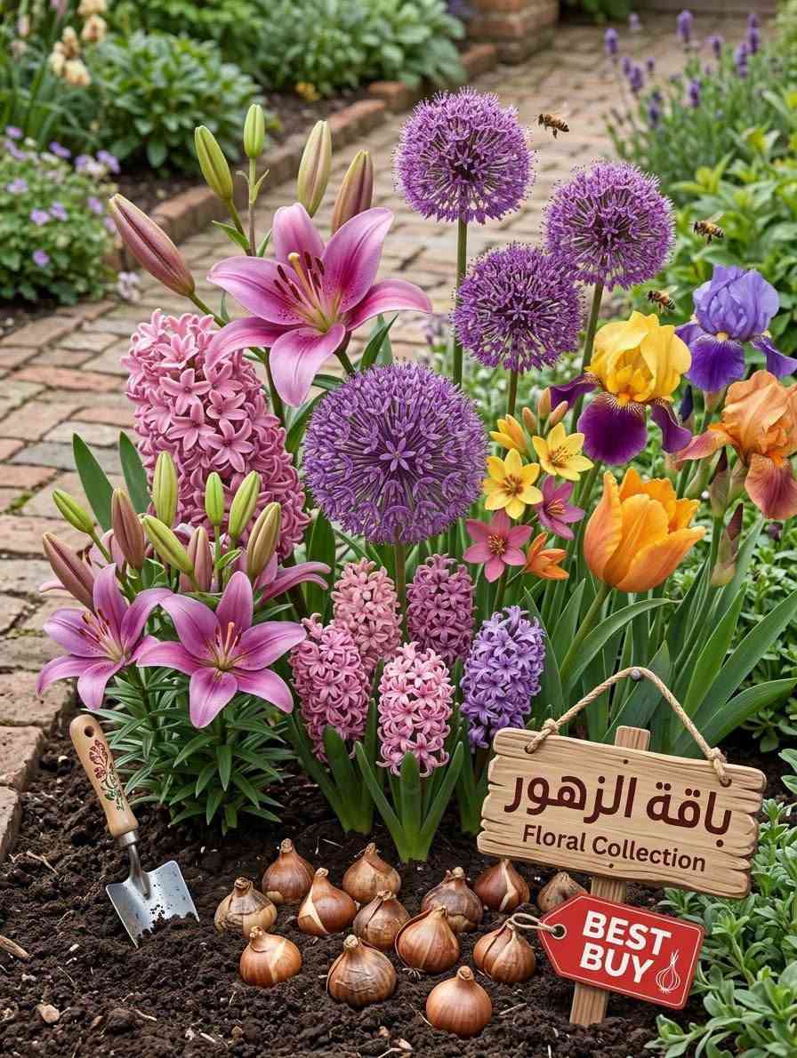 بصلات ورد • إنبات قوي • توصيل سريع