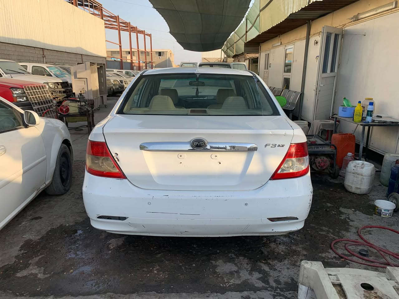 السلام عليكم BYD f3 2014 مال مزاد وزارة الداخليه مكان بغداد جسر ديالى الجديد سيارة شغاله جاهزه السعر 35 ورقه للاستفسار 

‭***********‬
