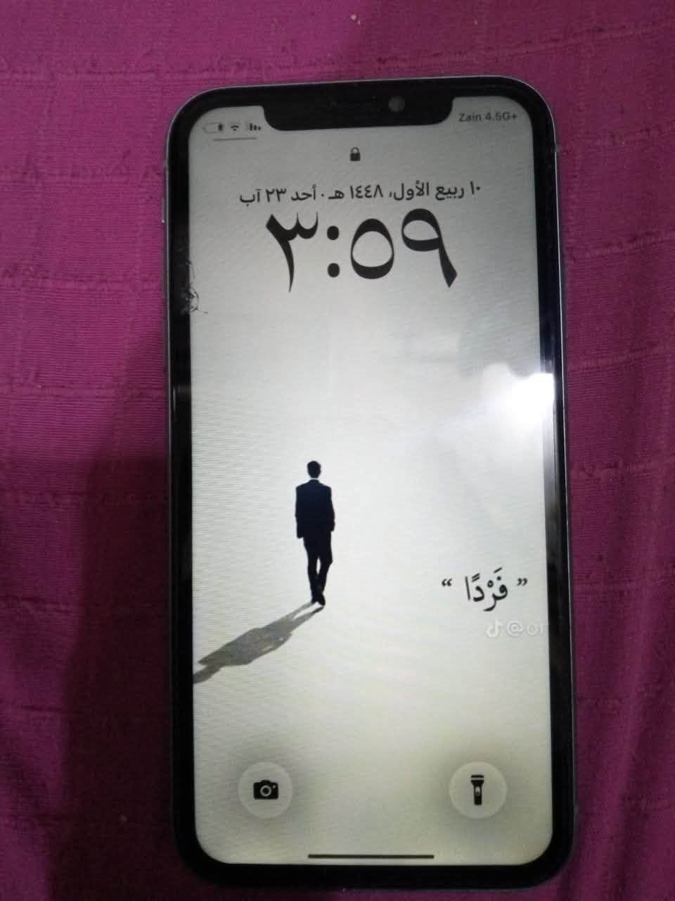 السلام عليكم جهاز ١١عادي عارضه للبيع وموصفات الجهاز كدامكم وجهاز مابي ولا شخط وفيس إيدي شغال و نسبه البطاريه ٩٣٪؜
الاستفسار اتصال عله هاذ الرقم *********** 
أو مراسله الصفحه
مكاني واسط كوت الزهراء
السعر 275وبي مجال
