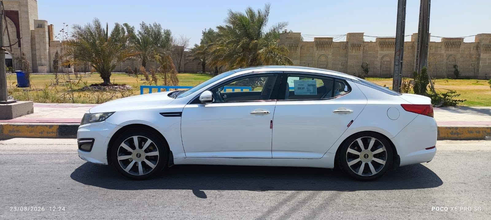 السلام عليكم كيه اوبتيما سياره مكينه 2000
مكينه وگير وتخم وتاير جديد 
تبريد شغال سياره كفاله عامه 
موديل 2012 سياره فول مواصفات مابيه نقص اي شي 
الرقم الاتصال 
 ***********

نص مكتوب في الصور:
- 09/09/2026 12:16 POCO X6 PRO 5G
- 09/09/2026 13:30
- POCO X6 PRO 5G
- 09/09/2026 12:45 POCO X6 PRO 5G
- 09/09/2026 12:15 POCO X6 PRO 5G
- 09/09/2026 12:15
- 23/08/2026 12:24