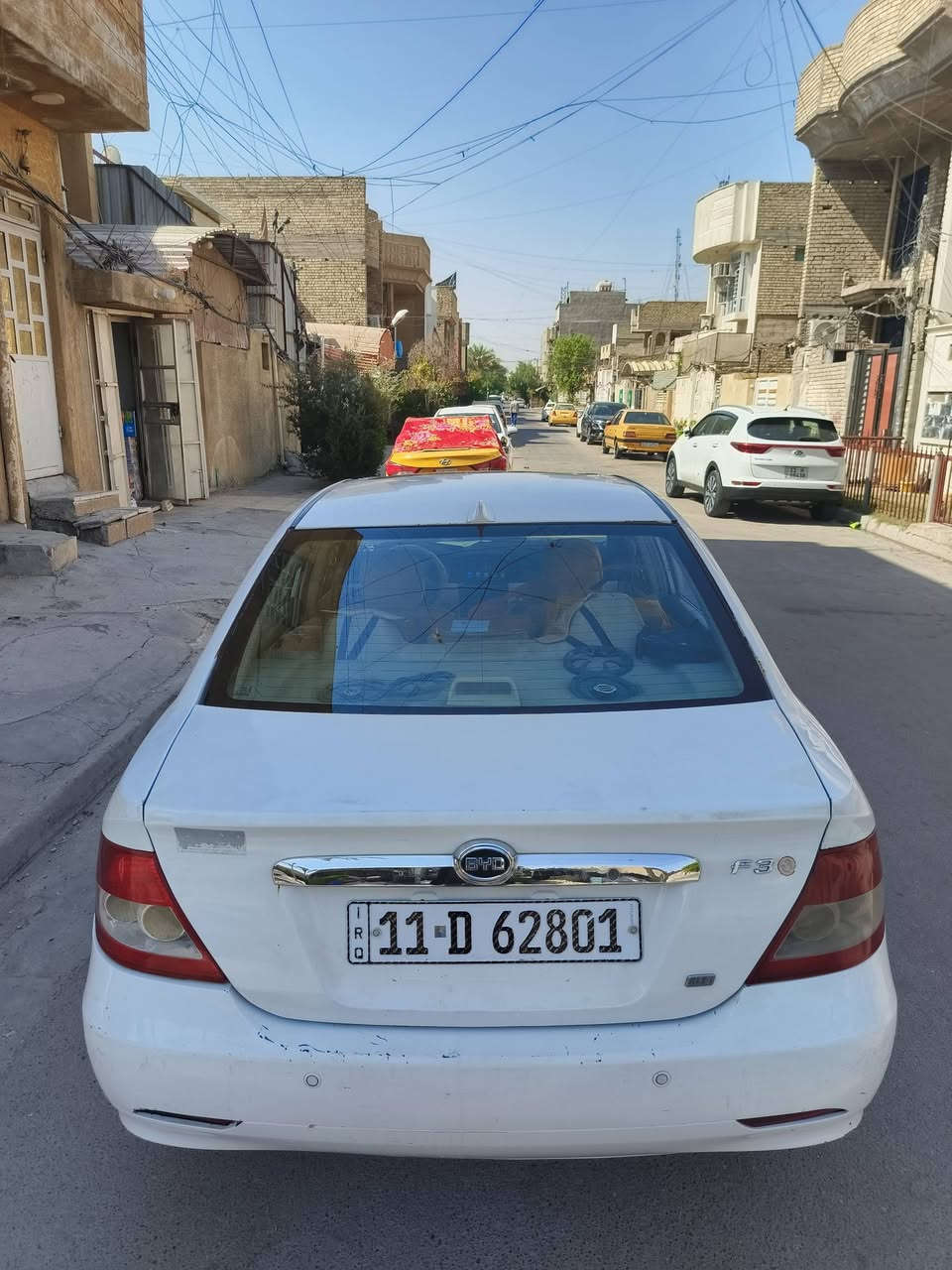 السلام عليكم ، BYD F3 2011السلام عليكم ، BYD F3 2011
السيارة گير عادي ، دواخلها نظيفة تبريد ثلج صدرها جديد ، شاشة 
بيها خياسات بسيطة والمكينة بيها تبخير وصوت بس تمشي 
رقمها بغداد وباسمي السعر 42 وبيها مجال
غير متواجد بالفيس
 للتواصل *********** ،متواجد واتس
